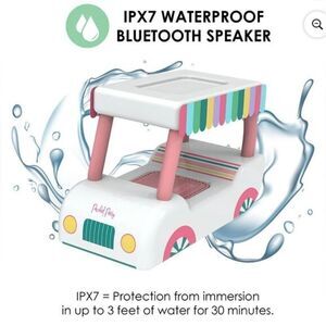 NIB Packed Party Inflatable “Party Car” Floating Wireless Bluetooth Speakers Por